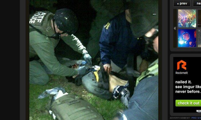 Boston Bomber Arrest Photo Circulates Across Social Media