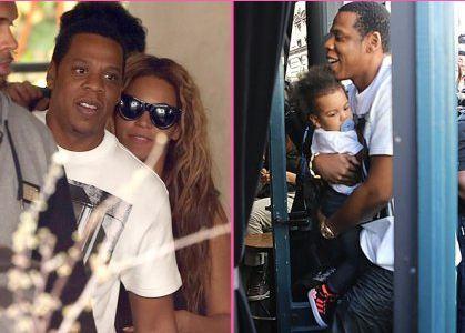 Blue Ivy in Paris with Beyonce and Jay-Z (+Photo)