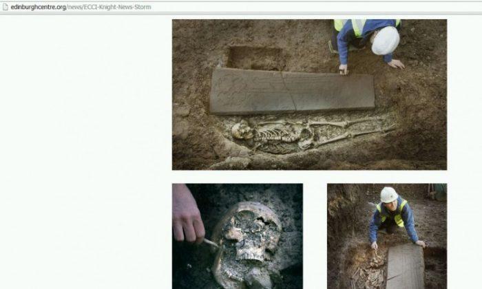 Medieval Knight Crypt: Skeletons Found Under Scotland Lot