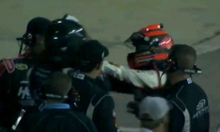 NASCAR Pit Fight Leads to Arrests (+Video)