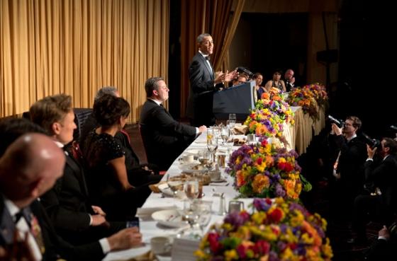 Obama CNN Joke at White House Dinner