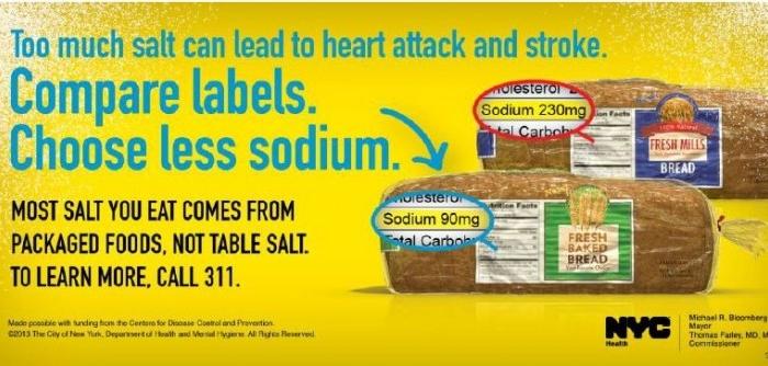 Subway Ads Warn New Yorkers About Sodium