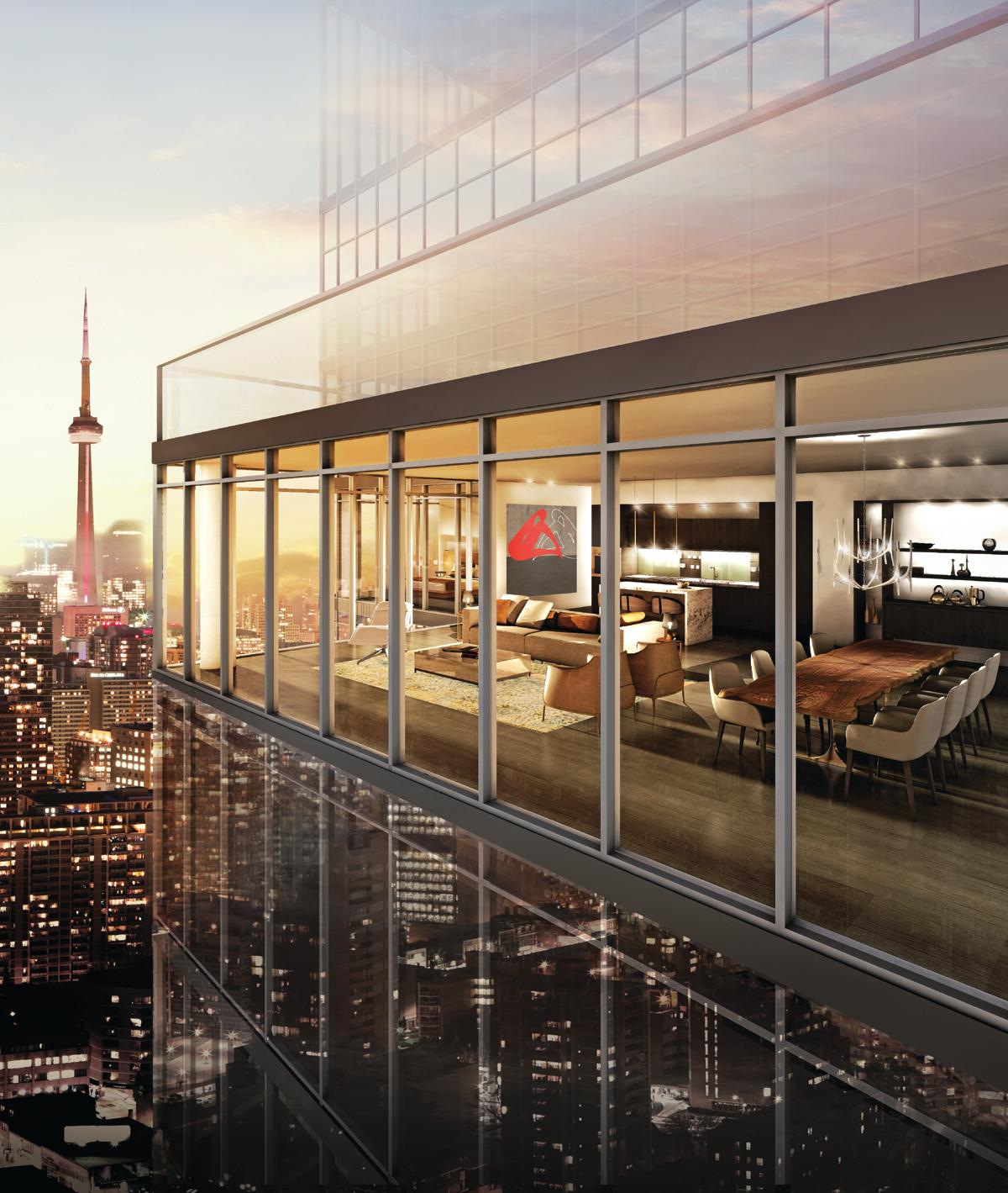 Chaz Condominiums: Eight-sided Toronto Building Provides Twice the View
