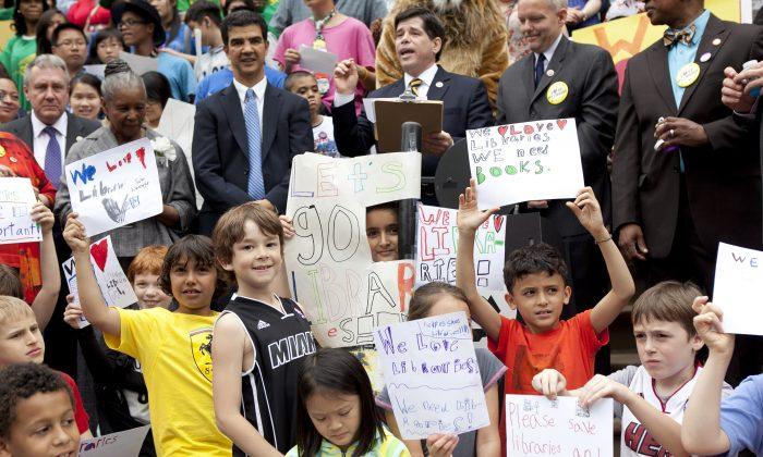 Children Defend Access to NYC Libraries (Video)