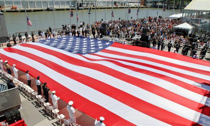  Memorial Day Ceremony at U.S. Intrepid Remembers the Fallen 