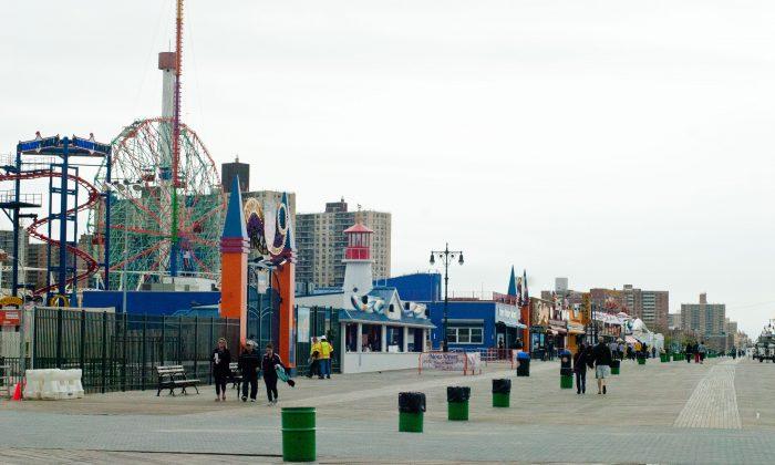 Luna Park Workers Discuss Opening Amid Last Minute Sandy Repairs 