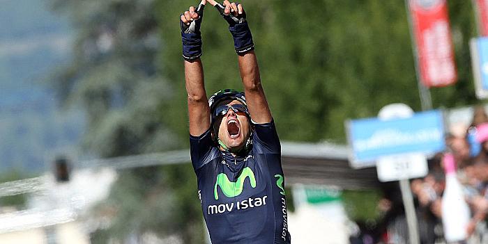 Intxausti of Movistar Wins Giro d’Italia Stage 16