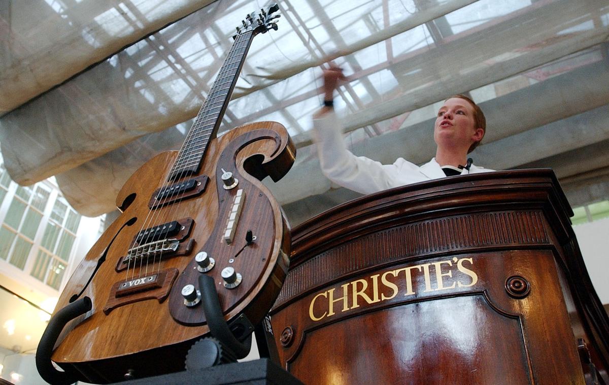 Rare VOX Beatles Guitar to Be Sold in Huge Auction