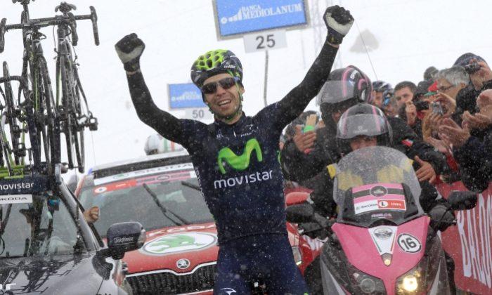Visconti Wins Frigid Giro d’Italia Stage 15