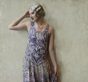 Natasha von Rosenschilde Designs Dresses ‘Great Gatsby’ Style