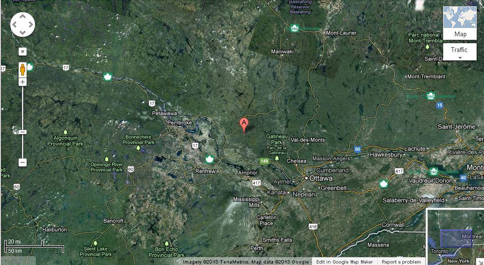 Earthquake in Canada, Around 5.2 Magnitude
