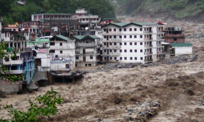 Hotels Swept Away in Heavy Indian Floods