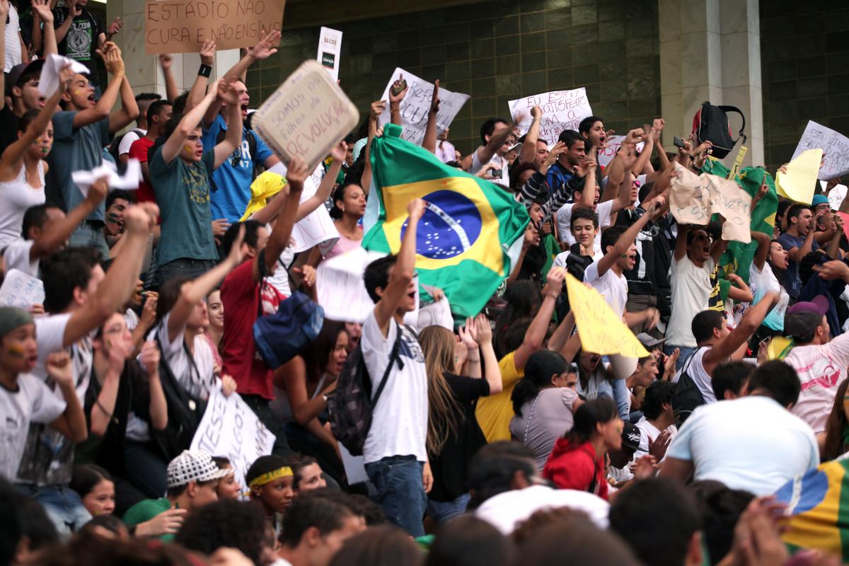 Brazilian Protesters: It’s Not About 20 Cents