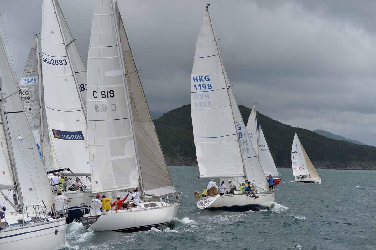Action Packed Day-2 Races in the Hebe Haven Typhoon Series
