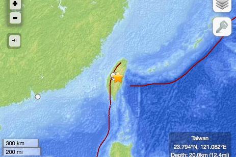 6.5-Magnitude Earthquake Jolts Taiwan, 1 Dead