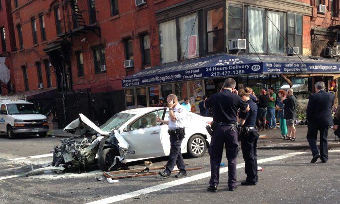 Morning Drunk Driver in East Village Injures Eight
