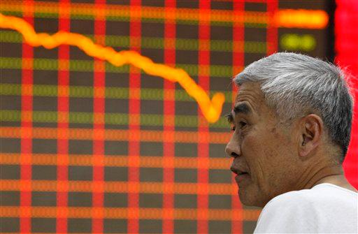 Chinese Stocks Enter Bear Market