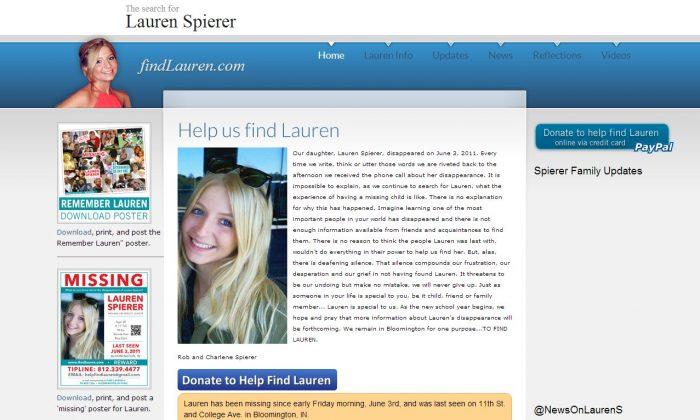 Missing Student Lauren Spierer’s Parents Doubt Friends, Sue Them: Report
