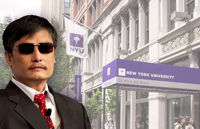 Blind Chinese Dissident Loses Home at New York University