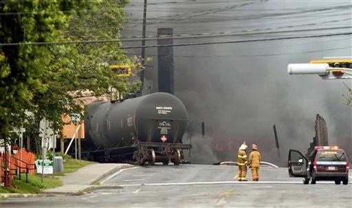 Quebec Train Fire: One Dead, Many Missing