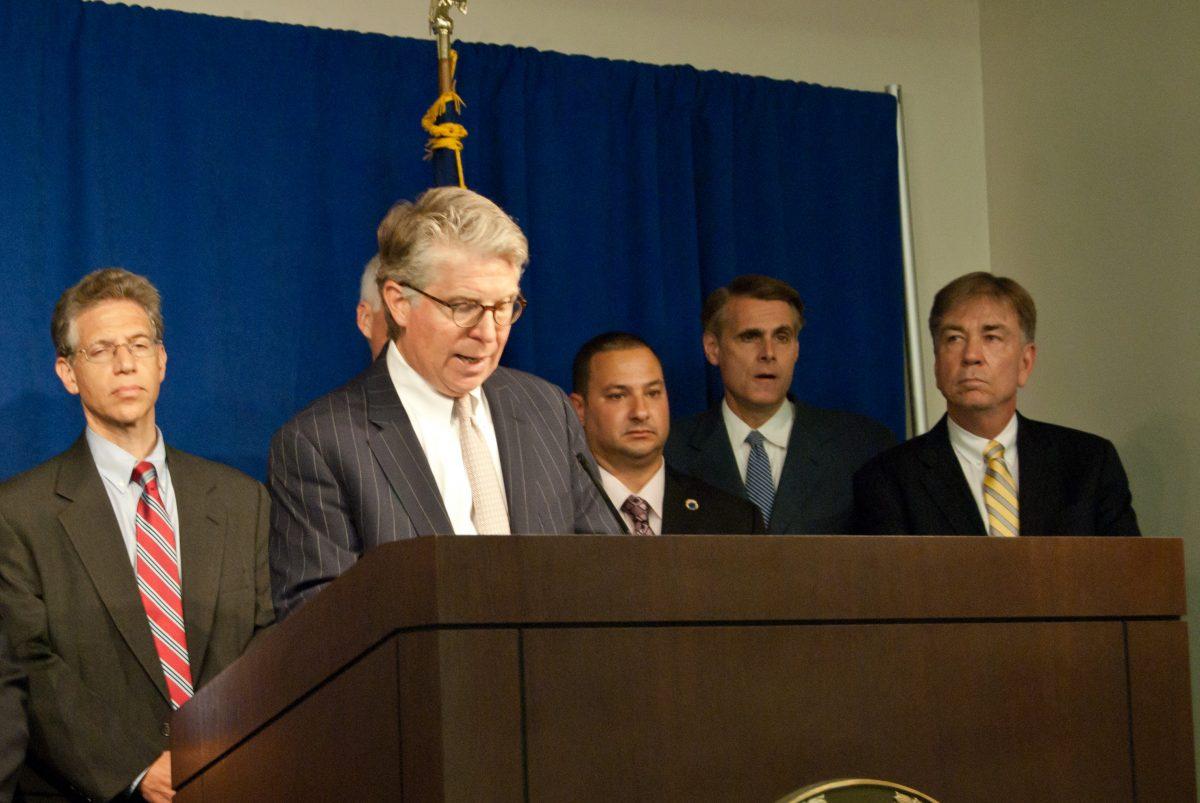 Manhattan District Attorney Cy Vance in a file photograph. (Joshua Philipp/Epoch Times)