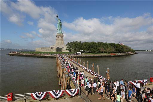 Liberty and Ellis Island Rebuilding to Protect for Future Storms