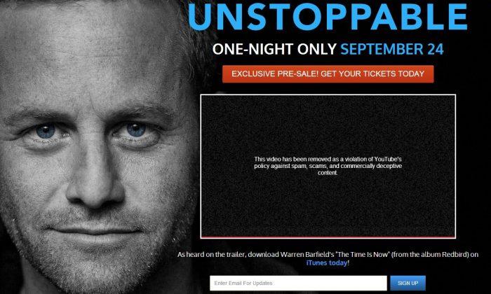 Kirk Cameron’s ‘Unstoppable’ Blocked on YouTube After Facebook Unblocking
