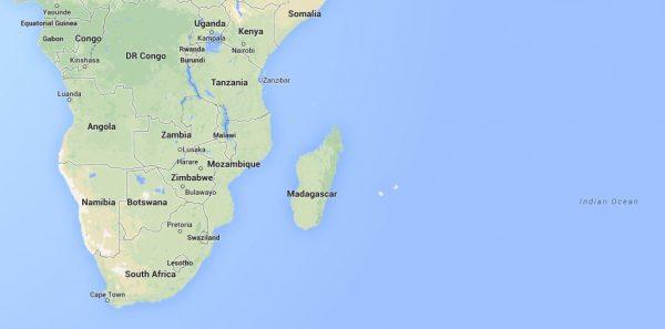 Madagascar, the fourth largest island in the world, is off the coast of mainland Africa. (Google Maps)