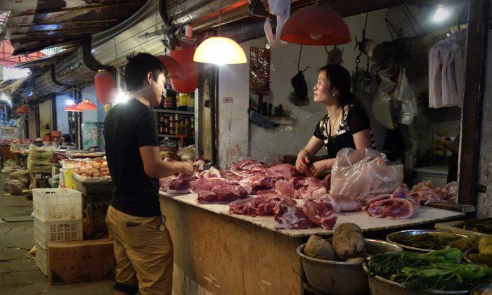 Diseased Pig Meat Was Sold to Schools in China