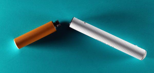 Photo of an electronic cigarette taken in London on June 12, 2013. (Oli Scarff/Getty Images)