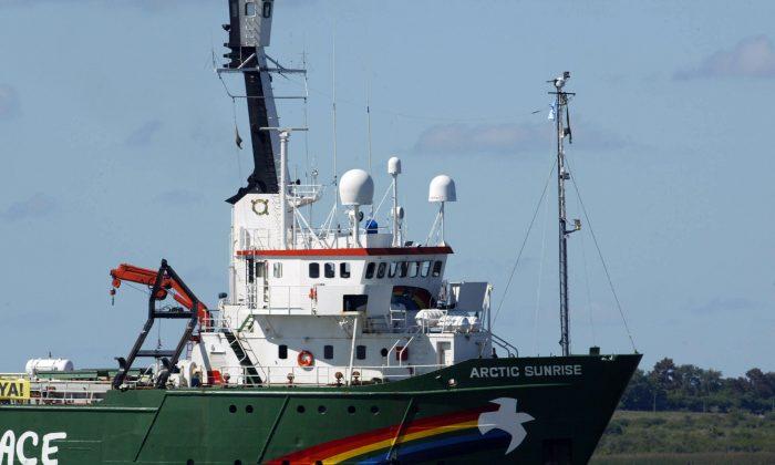 Russian Authorities Board Greenpeace Vessel in Arctic