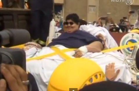 Khalid Moshin Shaeri, 1,345-pound Man, Airlifted to Hospital (+Video)