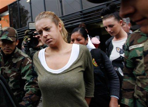 Melissa Reid, Michaella McCollum Connolly Plead Guilty of Trying to Smuggle Cocaine from Peru