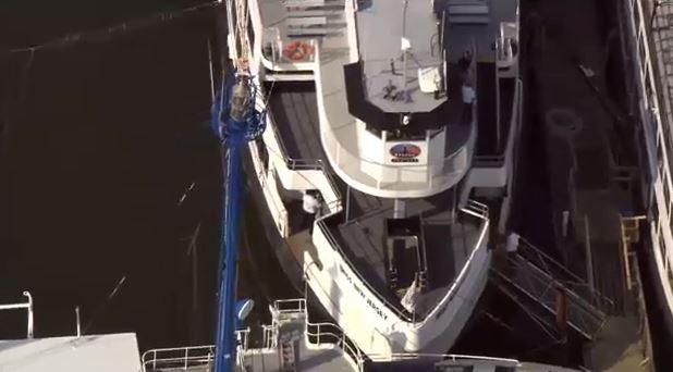 UPDATED: New York: Ferry Crash at Liberty Island, 8 Injured