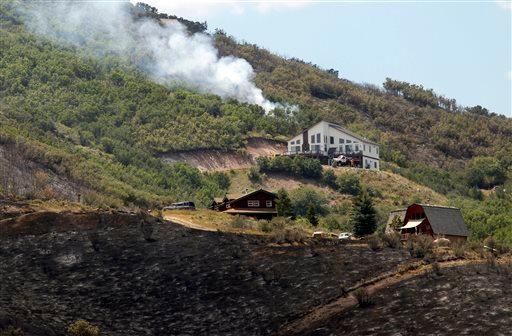 Utah: Summit County Fire Burns Homes Near Coalville and Wanship