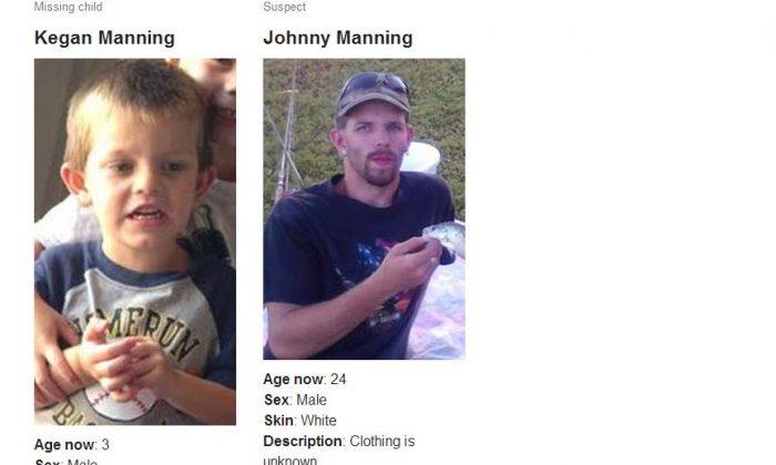 Amber Alert: Oklahoma Boy Kegan Manning Taken by Dad Johnny Manning