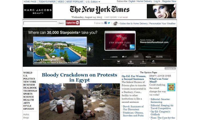 New York Times Website Is Now Back Online After Downtime