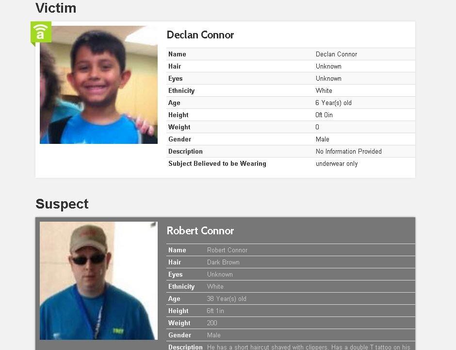 Amber Alert Issued for Declan Connor, 6-Year-Old in Oklahoma, After Father Allegedly Kills Grandmother