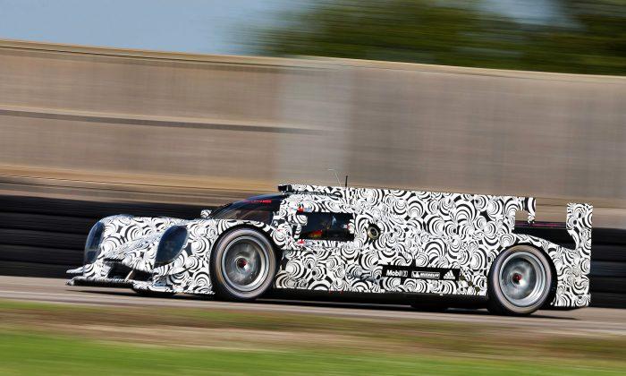 Porsche’s New LMP1 Endurance Racer Hits the Test Track