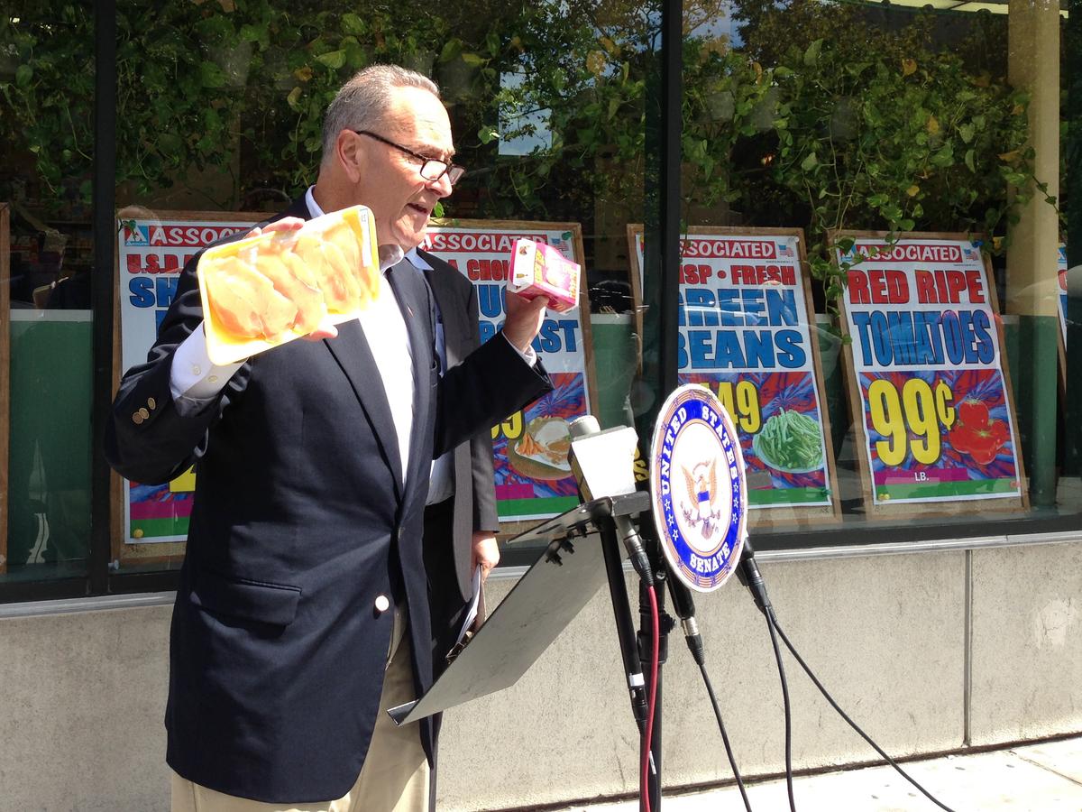 Schumer Calls for Strict Oversight of Chinese Chicken Imports