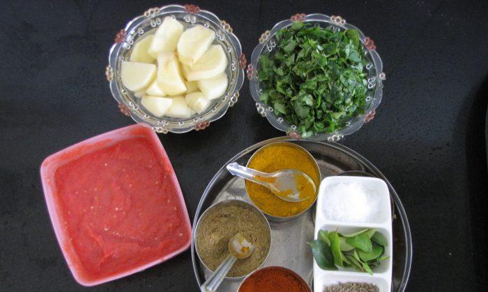 Inside India’s Kitchen: Aloo Methi (Sindhi Dish)
