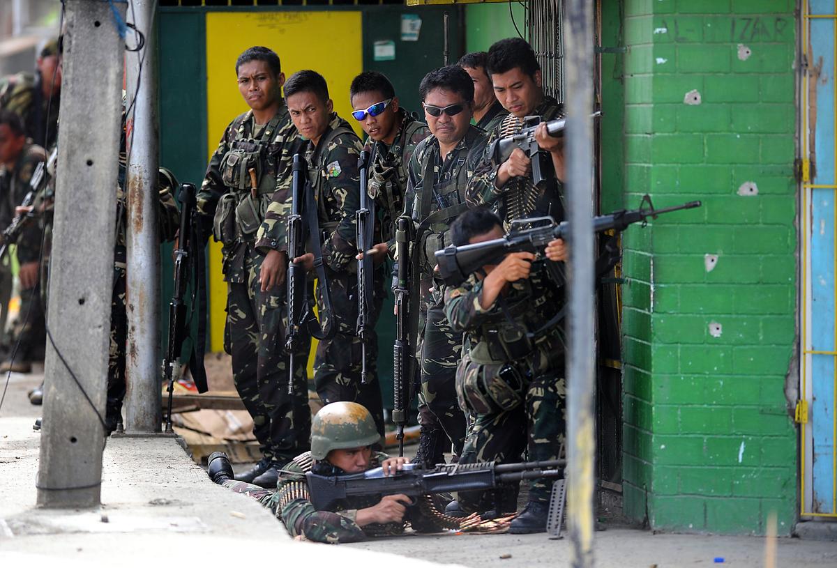 Insurgent Fighting Spreads in Philippines