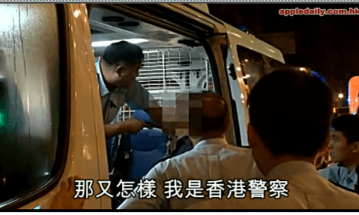 Communist Driver’s Arrest in Hong Kong Becomes Internet Sensation 