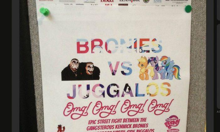 Bronies Vs. Juggalos: ‘Epic Street Fight’ Poster Goes Viral