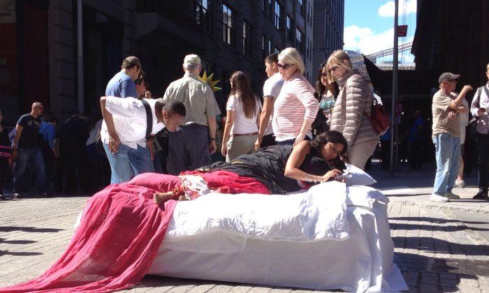 ‘Sublime Virtue’ and 216-Foot Sari at DUMBO Arts Festival
