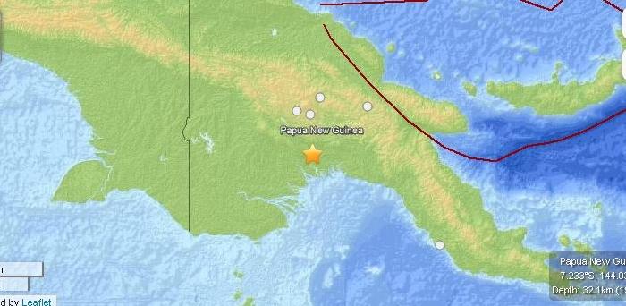 Earthquake Today: 5.6 Quake Hits Papua New Guinea