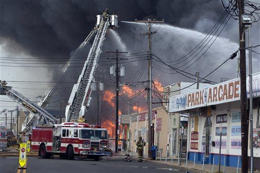 Seaside Park Declares a State of Emergency Amid 10-Alarm Fire