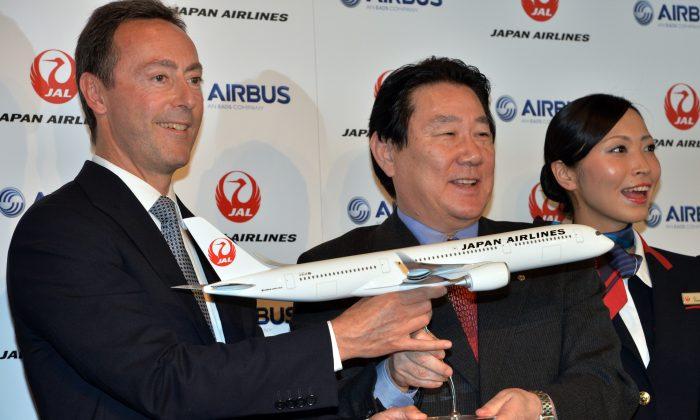 First Time for Airbus: Japan Airlines Places $9.5B Order