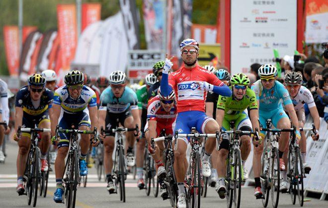 Bouhanni Wins Again, Still Leads After Tour of Beijing Stage Three