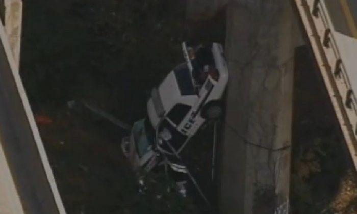 Asheville: Officer Robert Bingaman Dead After Police Car Falls off Bridge